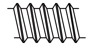 タッピンねじ山（標準）