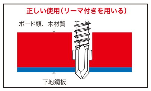 リーマタイプを使用する