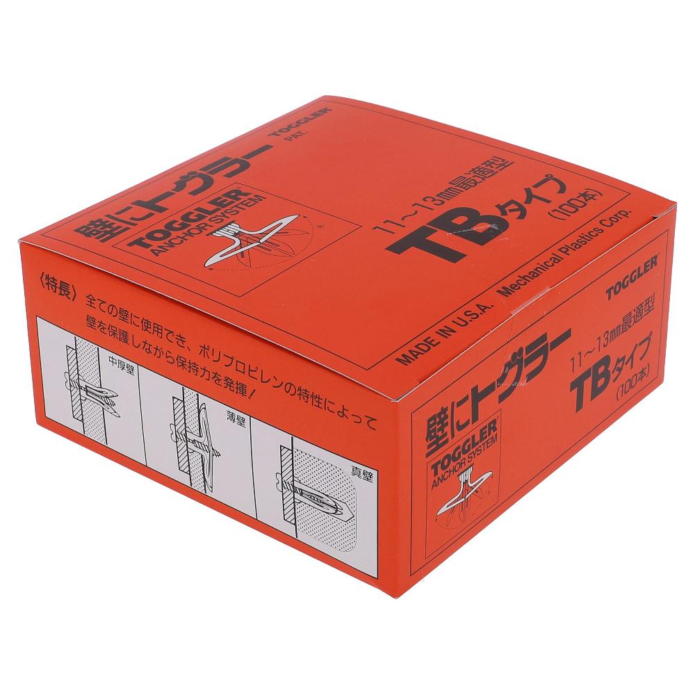 ポリプロピレン トグラー TB 適応板厚11～13mm (100本入)