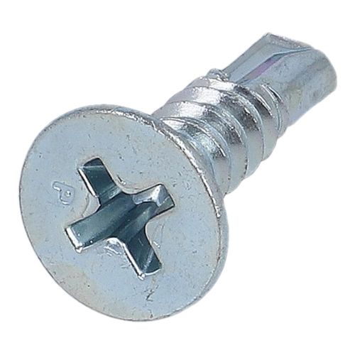 鉄/三価クロメート ピアスビス 皿頭 全ねじ 5X19 (500本入)