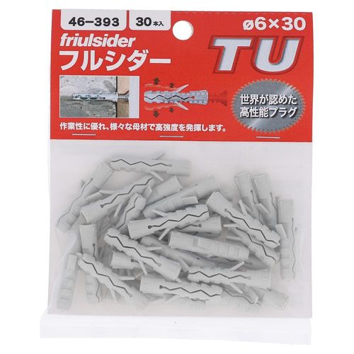 ナイロン フルシダープラグ TU6X30 (30本入)