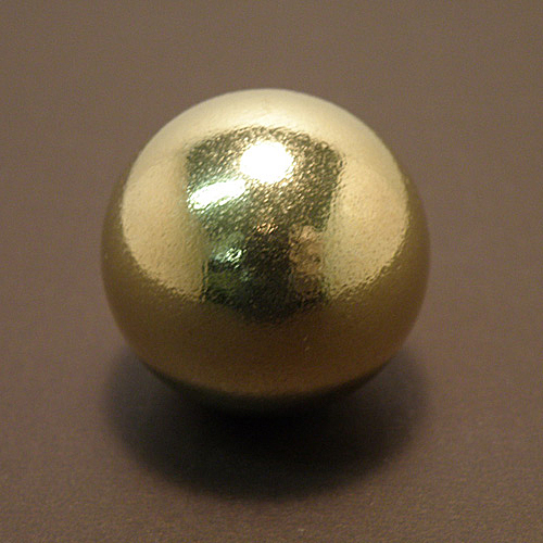 真鍮/生地 真鍮球(2個)  9.52mm 直径 (mm)