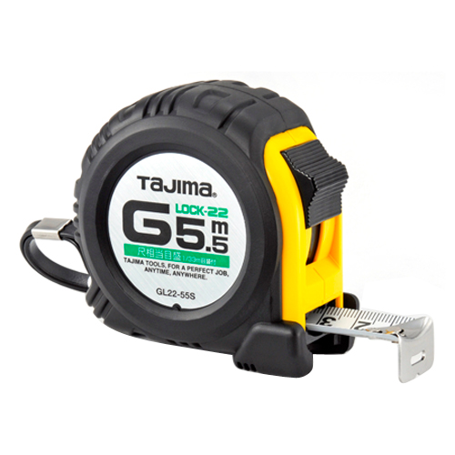 タジマ Gロック22 5.5M尺目付 GL22-55SBL