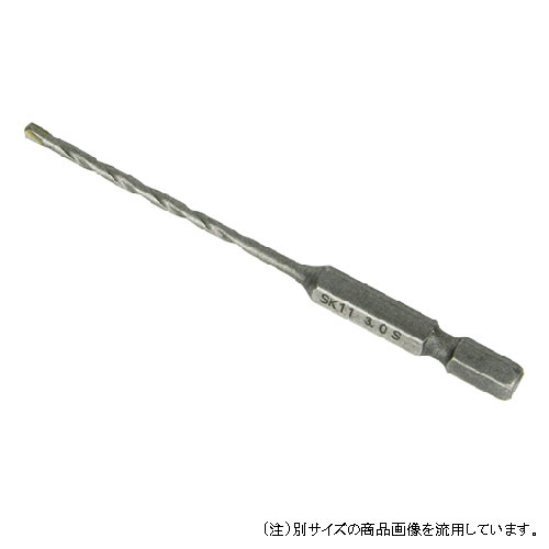 SK11 六角軸振動用充電ドリルビット 3.5mm