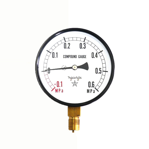 右下精器 汎用圧力計A100 G3/8 S-41 +0.6X-0.1