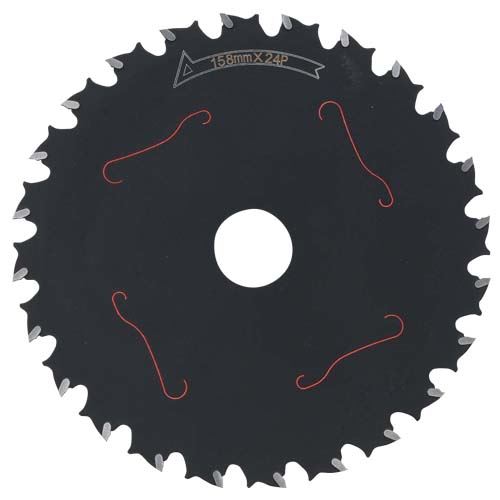 セフティ3 草刈用チップソー フッ素消音 158MMX24P