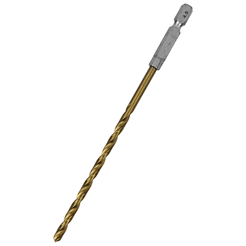 SK11 六角軸TIN鉄ドリル 微長 4.5mm