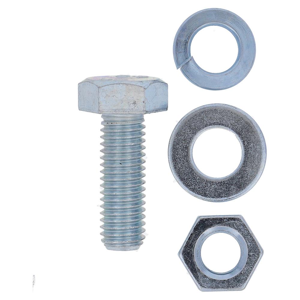 鉄/ユニクロ 六角ボルト・ナット・座金セット M10X30 (8セット入)