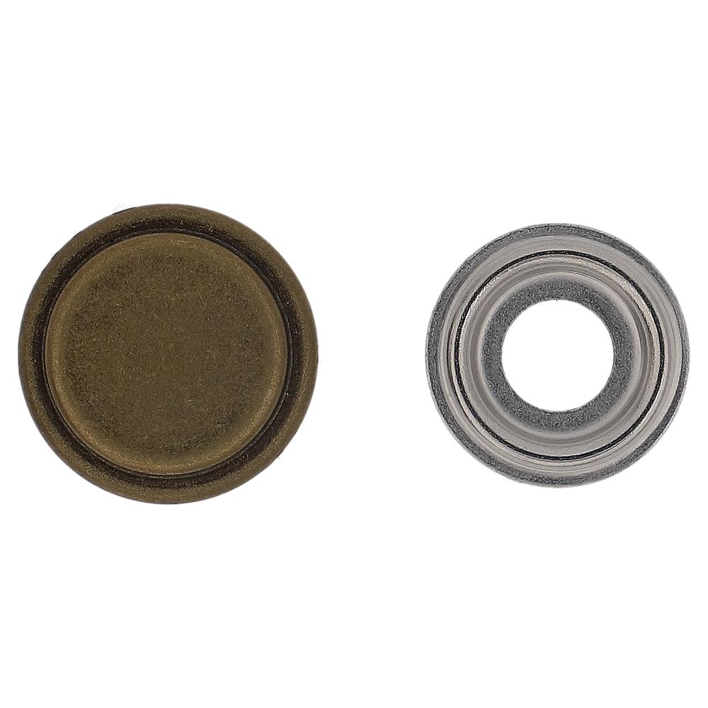 金属製のビスキャップ 12.5mm アンバー(20入り)