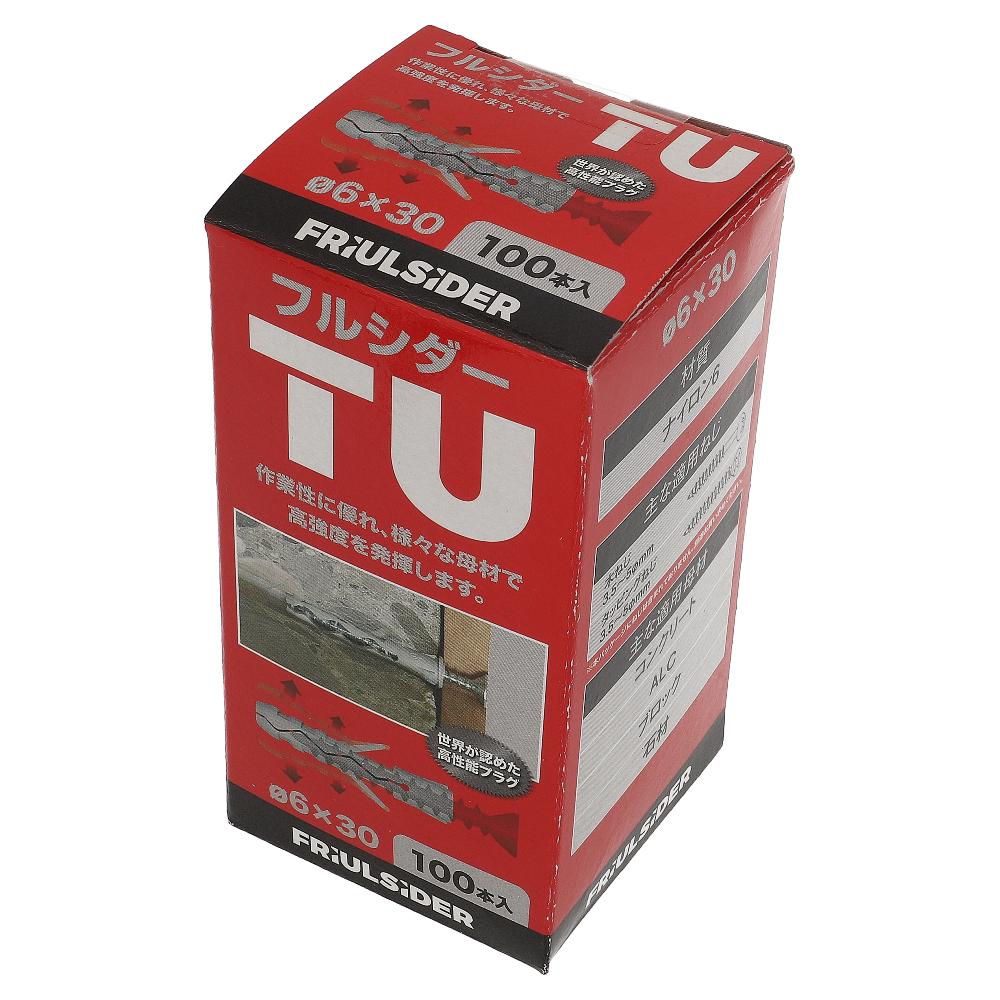 ナイロン フルシダープラグ TU6X30 (100本入)
