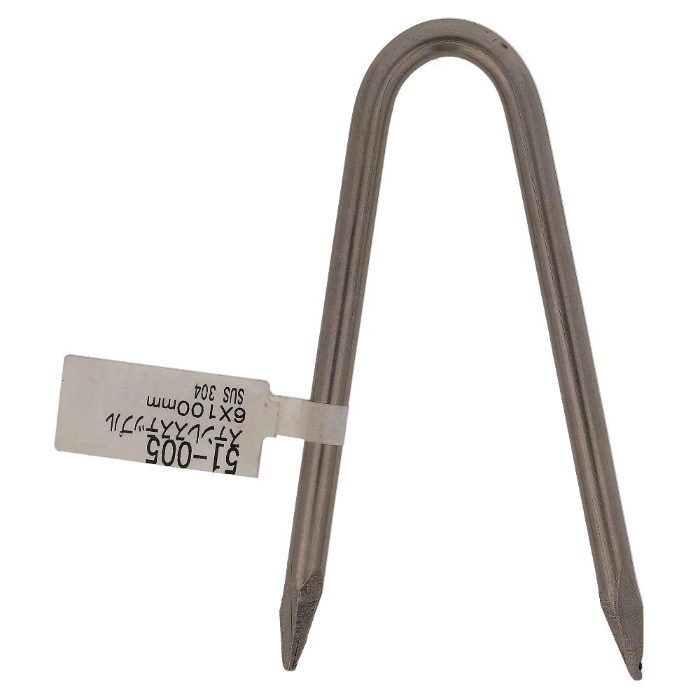 ステンレス/生地 ステップル 6X100