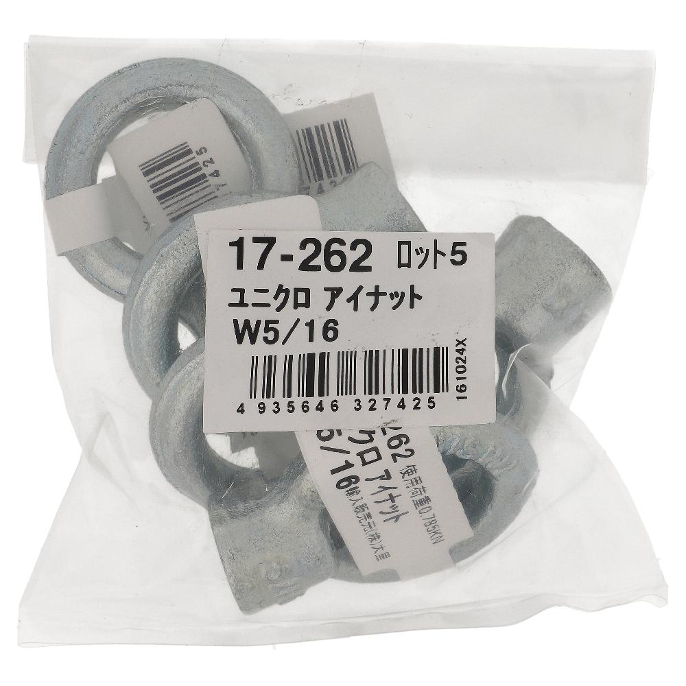 鉄/ユニクロ アイナット W5/16 (5個入)