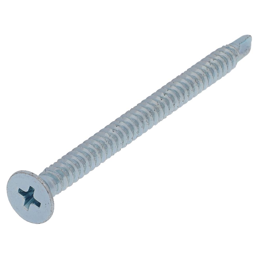 鉄/ユニクロ ドリルビス 皿頭 全ねじ 5X70