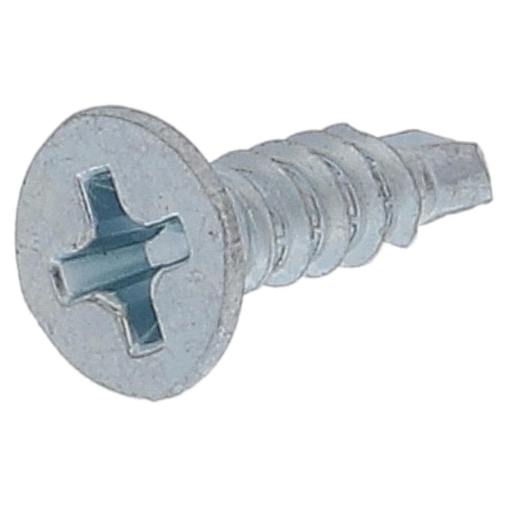 鉄/ユニクロ ドリルビス 皿頭 全ねじ 3.5X13