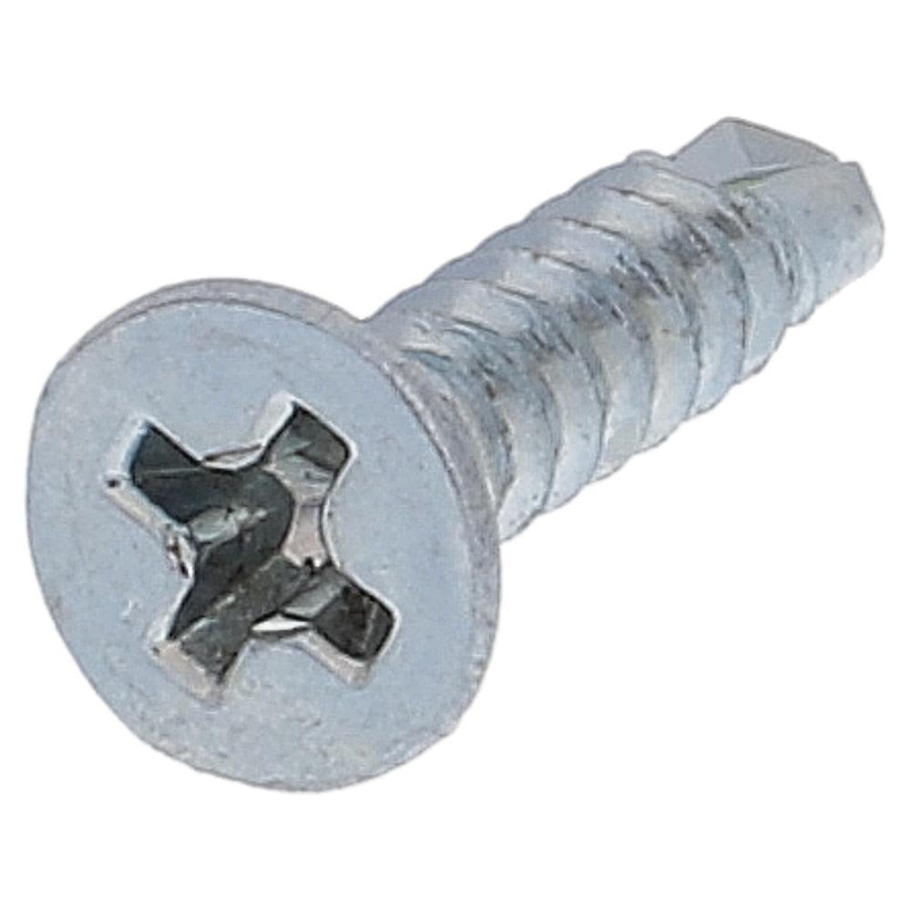 鉄/ユニクロ ドリルビス 皿頭 全ねじ 3.5X16