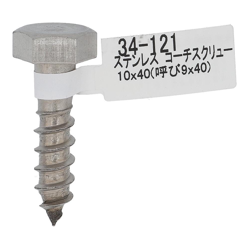 ステン コーチスクリュー 10X40