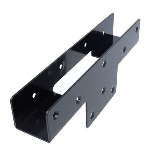 鉄/黒塗装　2X4用金具ブラケット　(入数1個入り)